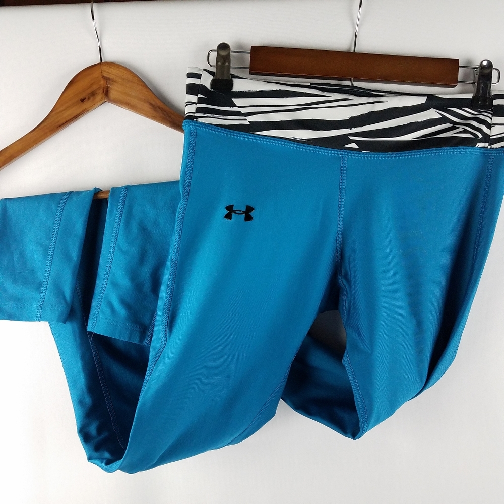 Under Armour Teal with Black & White Waist